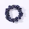 Accesorios para el Cabello Estilo Coreano, Ligas para el Cabello de Tela con Lunares en Colores Dulces Frescos, Diademas para Niños que No se Enredan, Gomas Elásticas 2938