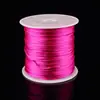 Fio Nº 7 corda trançada corda corda pulseira corda material nó chinês diy pingente trançado à mão pingente
