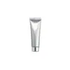 En stock 30g plata cosméticos aluminio plástico tubo empaque crema de manos crema de maquillaje emulsión tapa octagonal apretar botella vacía