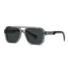 2025 Nuevas Gafas de Sol Espejo Hombres y Mujeres Gafas Cuadradas Gafas de Sol para Mujer Venta al por Mayor 62005