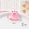 Accesorios DIY de Resina Animalitos Lindos de Dibujos Animados Pegamento de Crema Parche para Funda de Teléfono Móvil Accesorios para el Cabello de Niños Decoración de Imán para Refrigerador