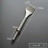 Pá de ar pá cabeça de pá semi-oca cabeça de martelo mola ferramenta pneumática acessórios de pá faca de martelo cabeça de martelo de ar sólida rebite