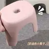 Taburete Pequeño [Antideslizante y Estable] para Uso en el Hogar, Taburete Bajo de Plástico Adecuado para Sala de Estar, Mesa de Café, Baño y Baño de Niños