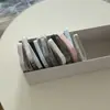 Caja de almacenamiento de escritorio estilo INS para estudiantes, organizador de artículos varios y papelería, caja de almacenamiento de escritorio de alta gama multifuncional de gran capacidad