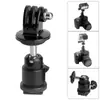 Q29 mini 360 grados metal pequeño inclinación-giro luz de relleno agujero único tres agujeros inclinación-giro esférico inclinación-giro pequeño universal esférico