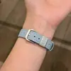 Adecuado para Huawei Gt7 Otoño e Invierno Watch6 Anillo Lindo de Luz de Estrella Gato Kt Correa de Muñeca de Cuero Versátil para Niñas