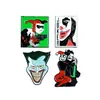 Broche Periférico de Payaso de Cine y Televisión Europeo y Americano de Dibujos Animados Ins Transfronterizo Forma de Payaso Personalizada Insignia Metálica Decoración de Mochila