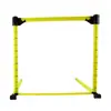 Suporte de barreiras, barreira de agilidade, barreira de obstáculos, pequena barreira infantil, barreira fixa, equipamento de treinamento de futebol e basquete, pequeno suporte de barreiras
