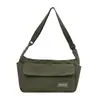 Bolsa Transversal Mensageiro Artística, Estilo Horizontal Retro Simples, Bolsa de Trabalho Unissex, Mochila Casual para Jovens Mulheres