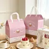 Bolsa térmica para pastel de cumpleaños de 6 pulgadas 8 pulgadas papel de aluminio desechable de 4 pulgadas para llevar caja para pastel de 10 pulgadas 12 pulgadas en stock