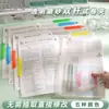 Clip de prueba de varilla doble A3 clip de varilla giratoria de actualización clip de varilla de almacenamiento carpeta de documentos para estudiantes papelería escolar