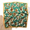 Bufanda de flores rosas vintage estilo Hong Kong para mujer 2022 otoño e invierno chal bufanda bufanda cuadrada decorativa bufanda de 70 cm bufanda