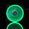 Ventilador de chasis de 12 cm con doble apertura, 2.ª generación, LED luminoso Aurora Eclipse, refrigeración del chasis.
