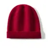 Chapéu de Tricô de Caxemira para Outono e Inverno, Macio, Quente e Versátil, Gorro Casual de Caxemira, Chapéu de Lã com Proteção para Orelhas, Chapéu para Frio