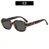 Gafas de Sol Nuevas de Montura Ovalada Estilo Coreano de Moda, Versátiles para Estilo Callejero Seleccionadas por Influencers, Gafas de Sol Únicas con Protección UV