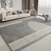 Alfombra Sencilla para Sala de Estar Resistente a la Suciedad Fácil de Cuidar Transfronteriza Antideslizante Cobertura Total Alfombra para Sofá y Mesa de Café Alfombra Avanzada de Terciopelo de Cristal