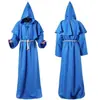 Cosplay de Halloween traje antiguo traje de monje medieval Túnica de monje traje de mago traje de sacerdote traje COS traje de escenario