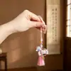Colgante de Brocado de Canción Tradicional China Producto Terminado Hecho a Mano, Mercancía Pequeña para Puestos, Colgante de Borla de Caballo Pequeño, Accesorio para Hanfu y Qipao
