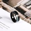 Nuevo anillo de acero inoxidable tricolor para hombre, de tendencia personalizada, con diseño de mariscos coloridos, SA1209, transfronterizo entre Europa y Estados Unidos