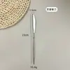 Juego de cubiertos de acero inoxidable 304 para ballet, cuchillo, tenedor y cuchara, cuchillo y tenedor de acero inoxidable 304 con mango puntiagudo para bistec de hotel, cuchara creativa para postre de restaurante