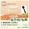 Taza de Pudín Especial para Leche de Doble Pared Gelatina de Leche de Coco Bol de Yogur Caja de Embalaje Desechable de Plástico Transparente para Postre de Gelatina de Frutas