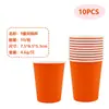 Copo de Papel Colorido Descartável Brinquedos para Jardim de Infância Material DIY Feito à Mão Espessado Construir Copo de Papel Criativo Suprimentos Decorativos