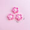 Accesorios Florales DIY Adornos de Flor de Resina Funda para Teléfono Celular Cubierta Protectora para Cargador de Refrigerador Parche Pasador Materiales para Accesorios de Cabello