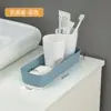 Caixa de armazenamento de armário com espelho Caixa de acabamento de armário de banheiro de vaso sanitário Mesa de lavatório Desktop Cosméticos Produtos de cuidados com a pele Rack de armazenamento de batom