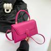 Bolsa Quadrada Pequena Tendência Linda Simples Personalidade Bolsa Nova Primavera 2024 Bolsa Feminina Moda Transversal Ombro Bolsa de Mão
