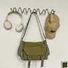 Bolsa Cruzada de Hombro Grande de Gran Capacidad Estilo Coreano Moda de Nicho Simple Color Sólido Bolsa Mensajera para Mujer Verano 2026