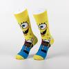 Dibujos Animados Dibujos Animados Bob Esponja Calzoncillos Patricio Calamardo Jefe Cangrejo Jefe Plankton Pareja Femenina Calcetines de Longitud Media Calcetines de Moda para Hombre