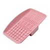 Popular Almohadilla de Silicona para Limpiar Brochas de Maquillaje de Amazon, Limpiador de Brochas de Base, Almohadilla Cuadrada de Mano para Limpiar