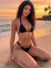 Bikini de dos piezas nuevo para mujer 2026, que cubre el abdomen y estiliza, Traje de baño para vacaciones en la playa y aguas termales. Envío directo disponible