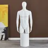Maniquí masculino para exhibición de ropa de cuerpo completo en tiendas y centros comerciales, modelo de cuerpo humano pintado, soporte de exhibición