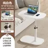 Mesa Auxiliar para Sofá de Altura Ajustable, Mesa de Té para Sala de Estar Hogar, Mesa Pequeña, Mesa de Noche para Dormitorio, Estante de Almacenamiento de Noche