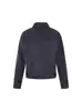 Top Corto Mezclado Simple de Gama Alta Americana Versión Boxy Chaqueta Básica Otoño e Invierno Chaqueta Nueva Marca de Moda