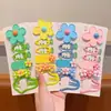 Pinzas para el pelo de flor para niños, Accesorios para el pelo para niñas, Pinzas para el pelo de colores caramelo, Hermosos pasadores de princesa, Pinzas pequeñas para bebé, Accesorios para el pelo