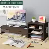 Soporte de Base para Pantalla de Monitor de Computadora Estante de Almacenamiento para Teclado de Escritorio Bandeja Soporte Elevar y Aumentar Altura