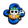 Charms para Zapatos de Una Pieza Dibujos Animados Anime Accesorios para Zuecos Hebilla de Zapato de Goma Suave de PVC Modelo Más Vendido