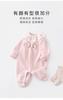 Ropa de Princesa para Bebé para Salidas de Principios de Otoño, Ropa de Otoño a la Moda para Bebé Niña, Cuello de Hoja de Loto, Ropa Rosa para Bebé