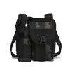 Bolso Cruzado Casual de Hombro para Hombre de Moda al por Mayor Versión Coreana Color Sólido Gran Capacidad Multifuncional Bolso Pequeño Nuevo Bolso Cruzado de Nylon
