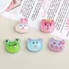 Accesorios de Resina para Manualidades de Dibujos Animados Joyería Cabeza de Animal Pequeño Pegamento de Crema Pasador Funda para Teléfono Móvil Hebilla de Zapato Llavero Colgante