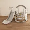 [Escada para Bebê com Escorregador para Uso Familiar Interno e Externo, Balanço para Crianças, Piscina de Bolinhas para Bebê, Bolas Oceânicas]