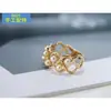 Suporte de Anel para Pulseira Semi-acabada de Pérola Abertura Ajustável Suporte de Anel Prata de Lei 925 Anel de Cauda Acessórios DIY Estilo Multi-pérolas