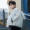 Comércio exterior novos homens primavera e outono esportes jaqueta casual gola uniforme de beisebol 2019 resistente ao desgaste jaqueta da juventude moda geração de cabelo