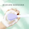 Escova massageadora facial de silicone dupla face transfronteiriça, pincel para máscara facial, pincel de base, pincel para aplicação de máscara de argila, escova de limpeza de silicone
