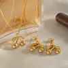 Joyería de dopamina temperamento alto nivel transfronterizo ins exquisito moda oro 18K aretes de cereza traje de joyería