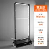 Caixa de Luz com Peso à Prova de Vento Outdoor Painel LED Tecido de Filme Macio Placa de Exibição Iluminada Suporte Vertical Móvel Recarregável Dupla Face