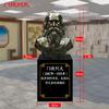 Escultura de fibra de vidrio Figura Escultura de Mendeleev Escultura de bronce fundido Paisaje Jardín Figura de bronce fundido Escultura Adornos