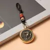 Doze Chaveiros do Zodíaco Giram para Atrair Riqueza e Tesouros Ornamentos de Mão Pingente de Carro Pingentes de Presente Atacado Ornamentos